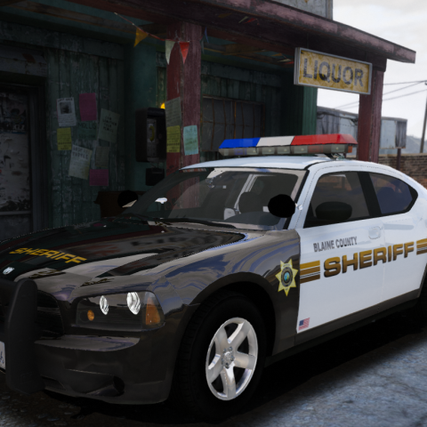 2009 Dodge Charger Police Package [Replace | Non ELS] 1.0 – GTA 5 mod