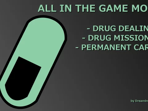 [ASI] AITG - Dealing Drugs , Drug Missions & Permanent Cars v1.4