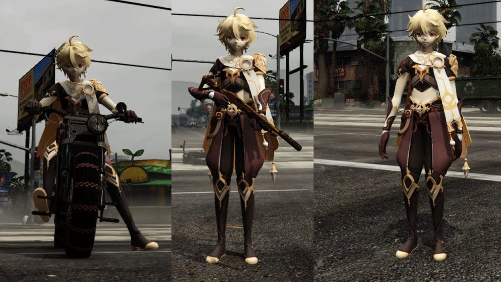 Aether Genshin Impact [Add-On Ped / FiveM]