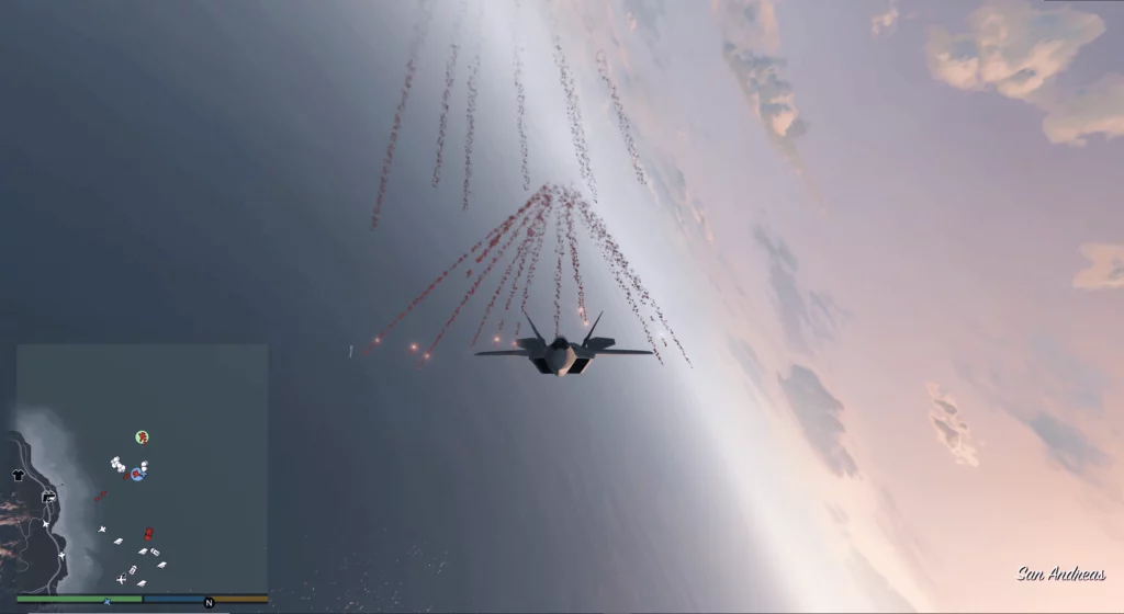 Aircraft Flares and Chaff Countermeasures 2.0
