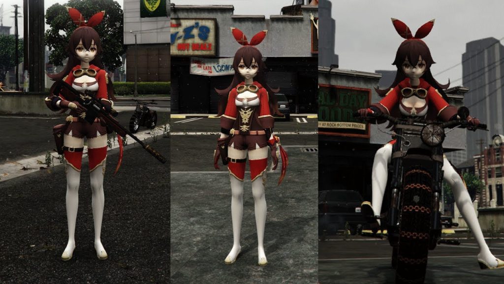 Amber Genshin Impact [Add-On Ped/ FiveM] 1.0