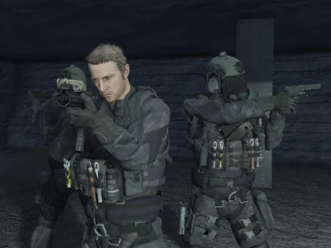 Blue Umbrella operators RE:7 [Add-On Ped] 1.4 (Final)