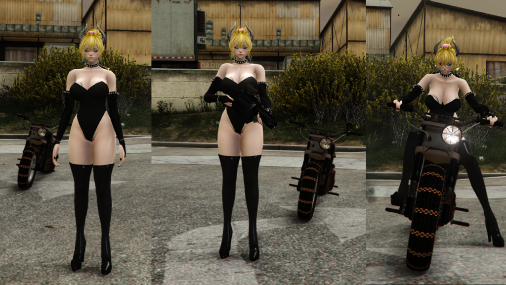Bowsette Normal [Add-On Ped / FiveM]