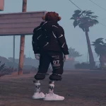 Cyberpunk style pants for MP Male v 1.0
