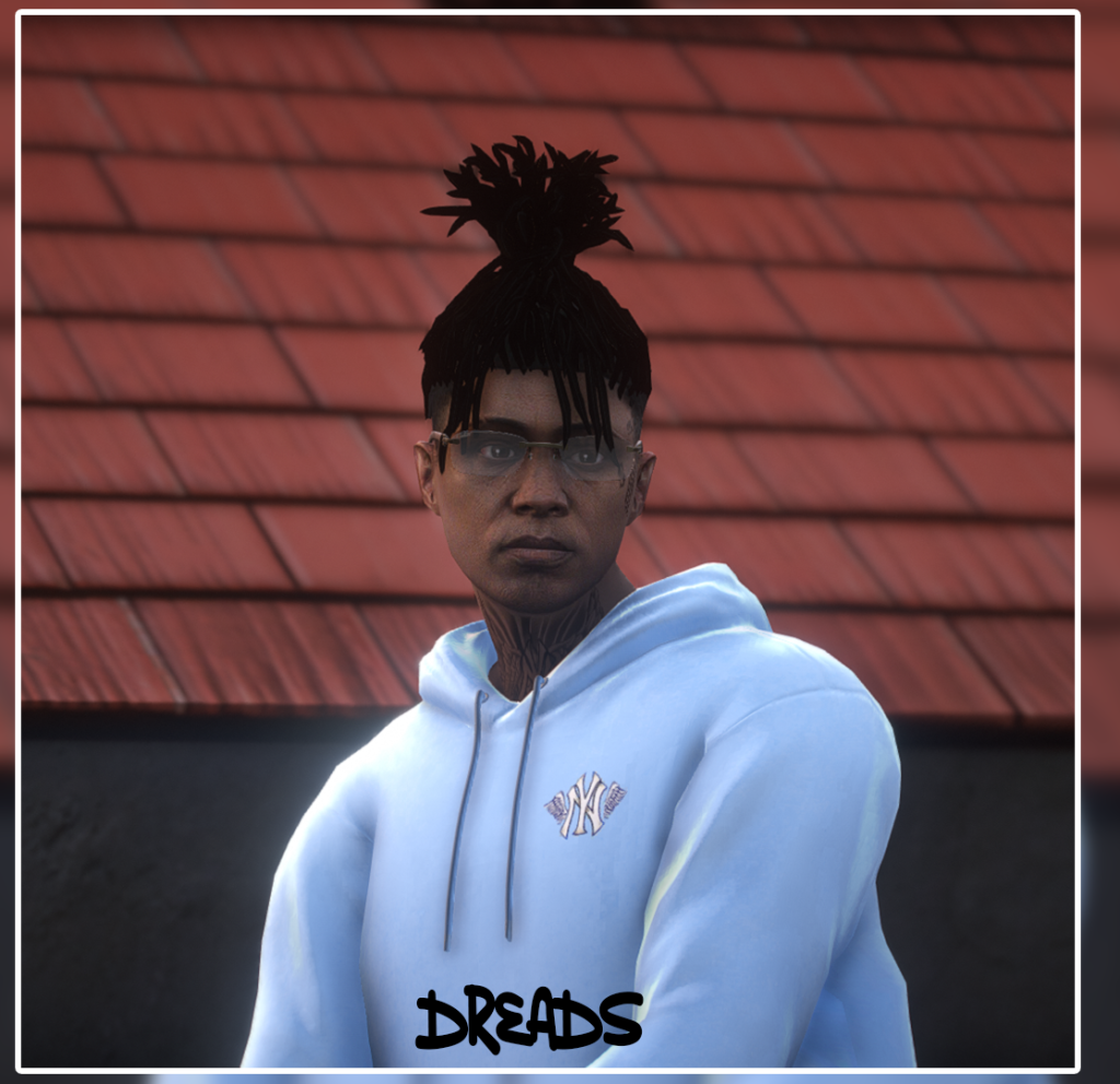Dreads with fade | MP model ready