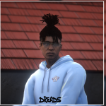 Dreads with fade | MP model ready