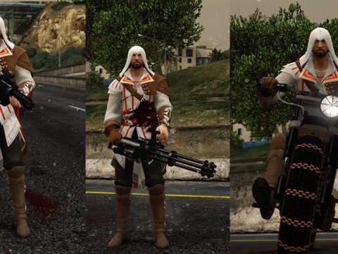 Ezio Fortnite [Add-On Ped / FiveM]