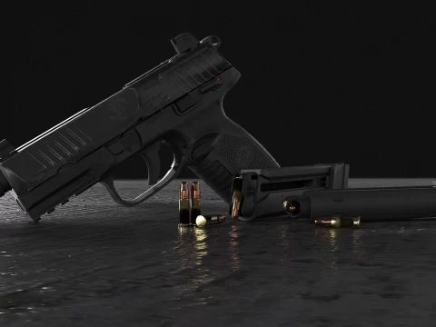 FN 502 Tactical [Animated]