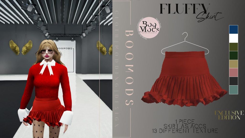 Fluffy Skirt for MP Female 1.0 
