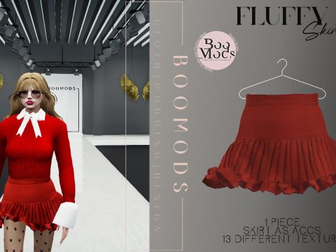 Fluffy Skirt for MP Female 1.0