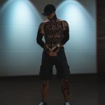 Full body tattoo blackout arms for MP Male 1.1