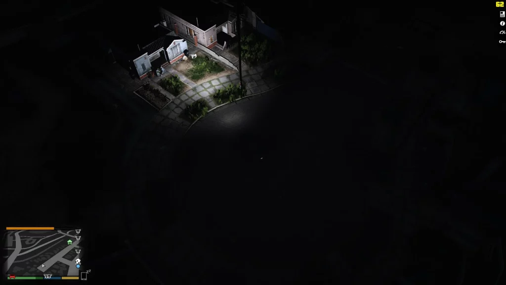 Headlights in blackout mode 0.1