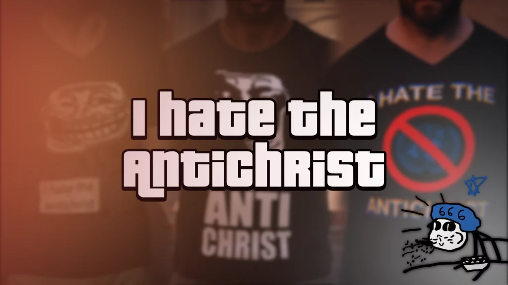 I Hate the Antichrist shirts 1.0 
