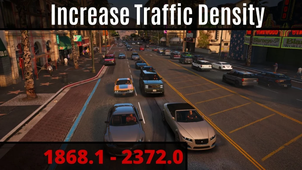 Increase Traffic Density 1.5