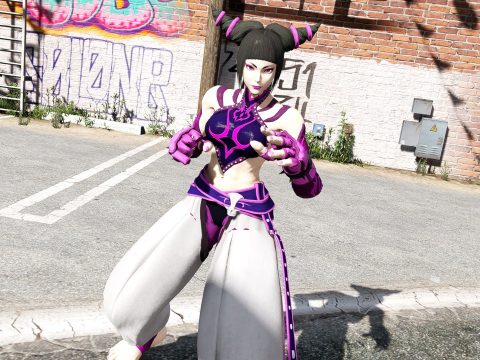 Juri Nostalgia Costume [Street Fighter V] [Add-on] 1.0