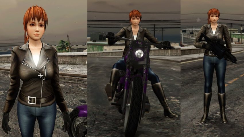 Kasumi Biker [Add-On Ped / FiveM] – GTA 5 mod