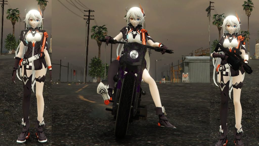 Kiana Kaslana [Add-On Ped / FiveM]