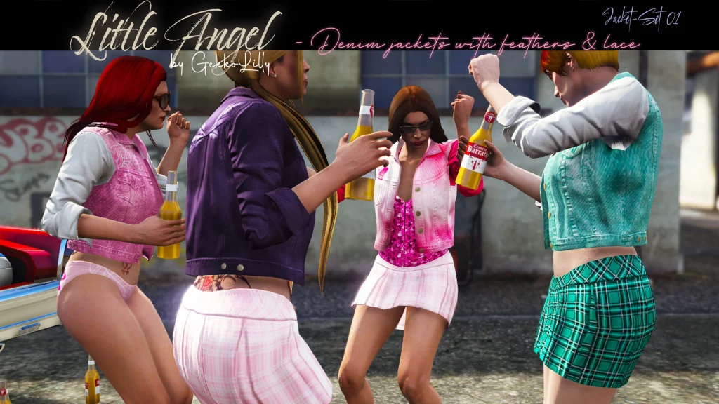 Little Angel - denim jackets for MP female 1.0