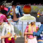 Little Angel - denim jackets for MP female 1.0