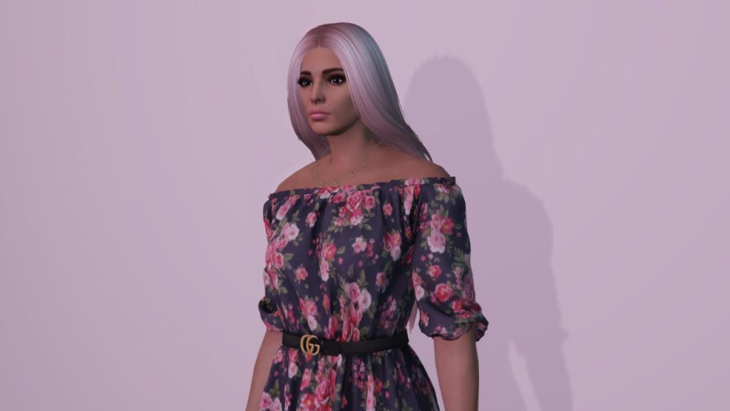 Long hairstyle for MP Female 1.0 