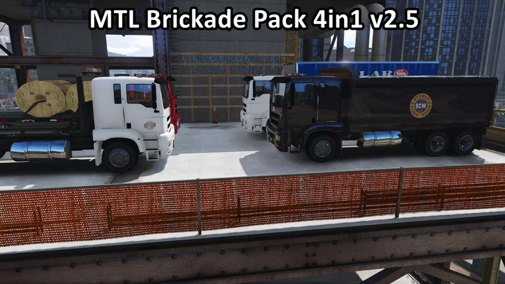MTL Brickade Pack 4in1 [Add-On | Liveries] v2.5 (4in1)