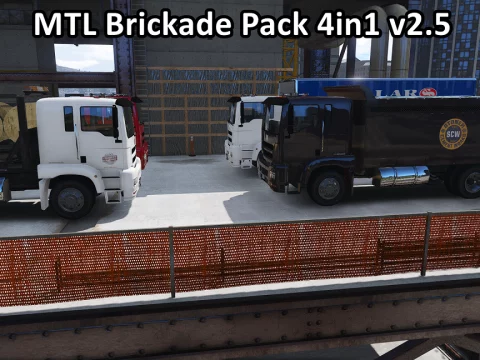 MTL Brickade Pack 4in1 [Add-On | Liveries] v2.5 (4in1)