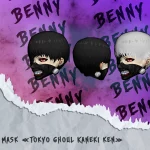Mask Tokyo ghoul Kaneki Ken for MP Male v 1.0