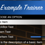 Menu Example for LemonUI 1.0
