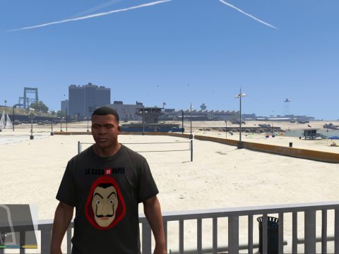 Money Heist T-shirt For Franklin 1.0