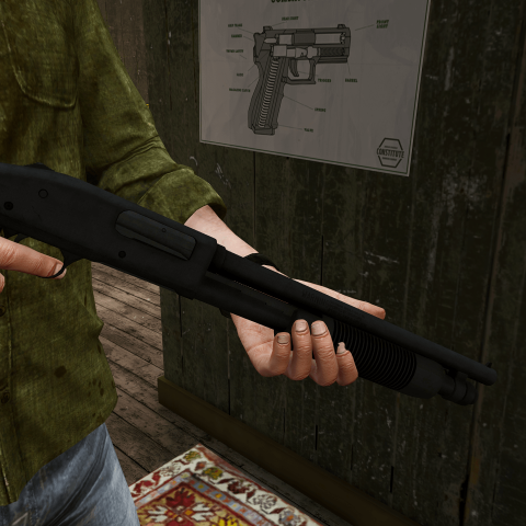 Mossberg 500 V1.1 – GTA 5 mod