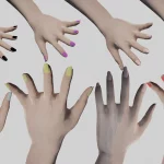 Nails for MP Female 1.4