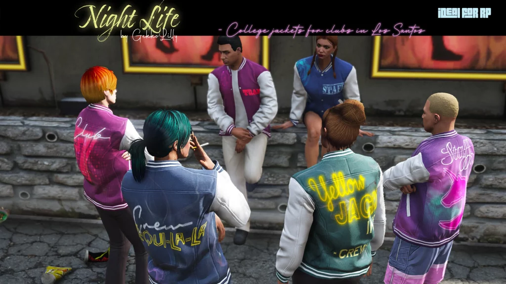 Night Life - College Jackets for Male & Female MP / RP 1.0