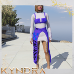 Off White Street Dress for MP Female 1.0