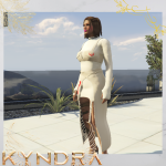 Off White Street Dress for MP Female 1.0