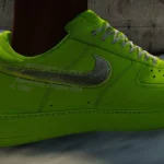 Off White x Nike Air Force 1 "VOLT" + "GREEN" 1.0