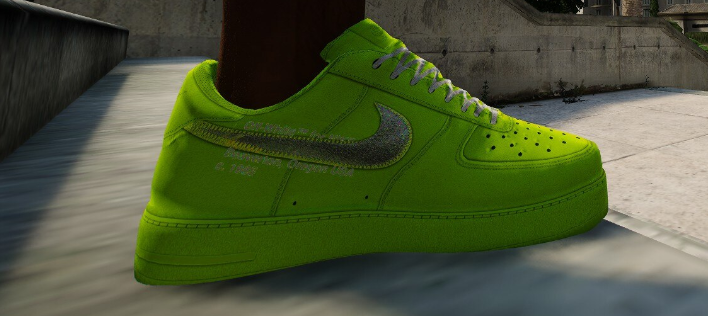 Nike Air Force 1 Low X Off-White X MoMA - GTA5-Mods.com