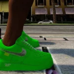 Off White x Nike Air Force 1 "VOLT" + "GREEN" 1.0