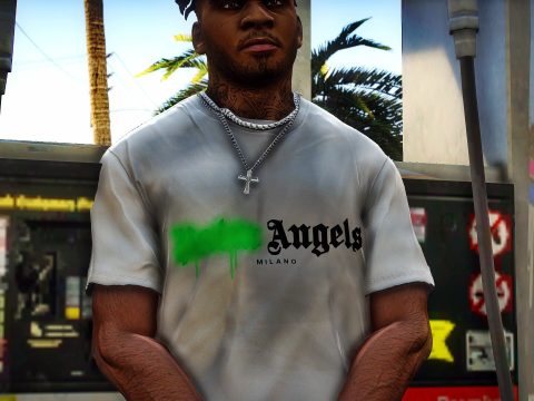 Palm Angels Milano Spray Tee 1.0
