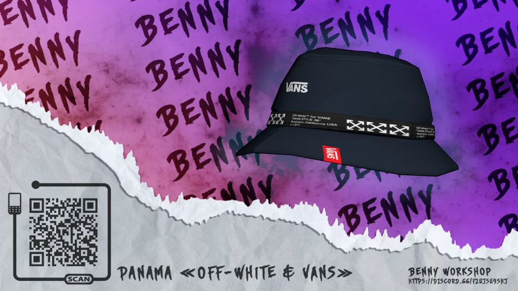 Panama Off-White & Vans for MP Male v 1.0