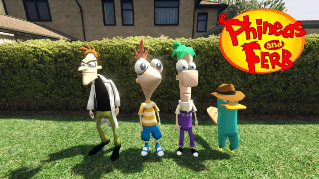 Phineas and Ferb Pack [Add-on ped] 1.0