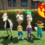 Phineas and Ferb Pack [Add-on ped] 1.0