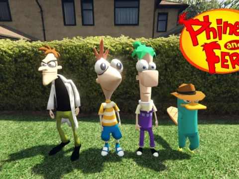 Phineas and Ferb Pack [Add-on ped] 1.0