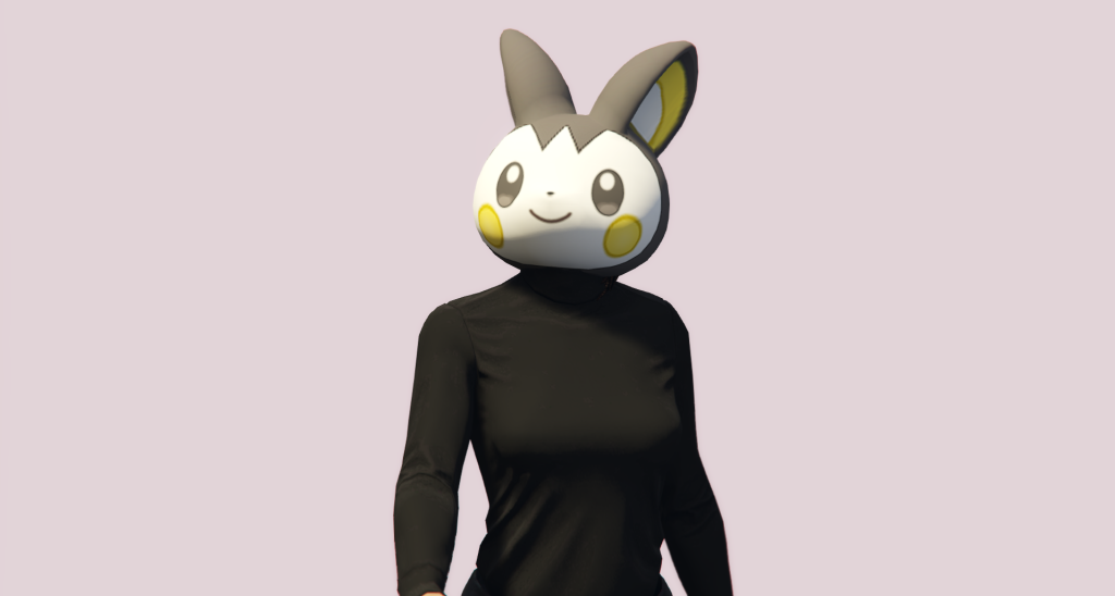 Pokemon Emolga Mask for MP Female 1.0