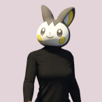 Pokemon Emolga Mask for MP Female 1.0