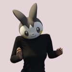 Pokemon Emolga Mask for MP Female 1.0