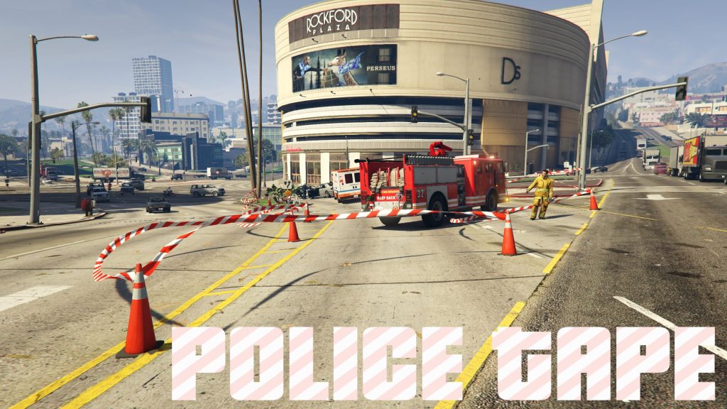 Police Tape 3.1 – GTA 5 mod