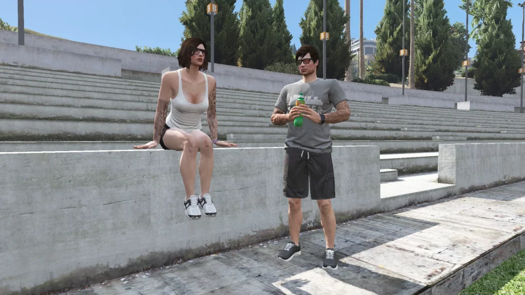 Retextured Tennis Shoes for MP Male & Female 1.0