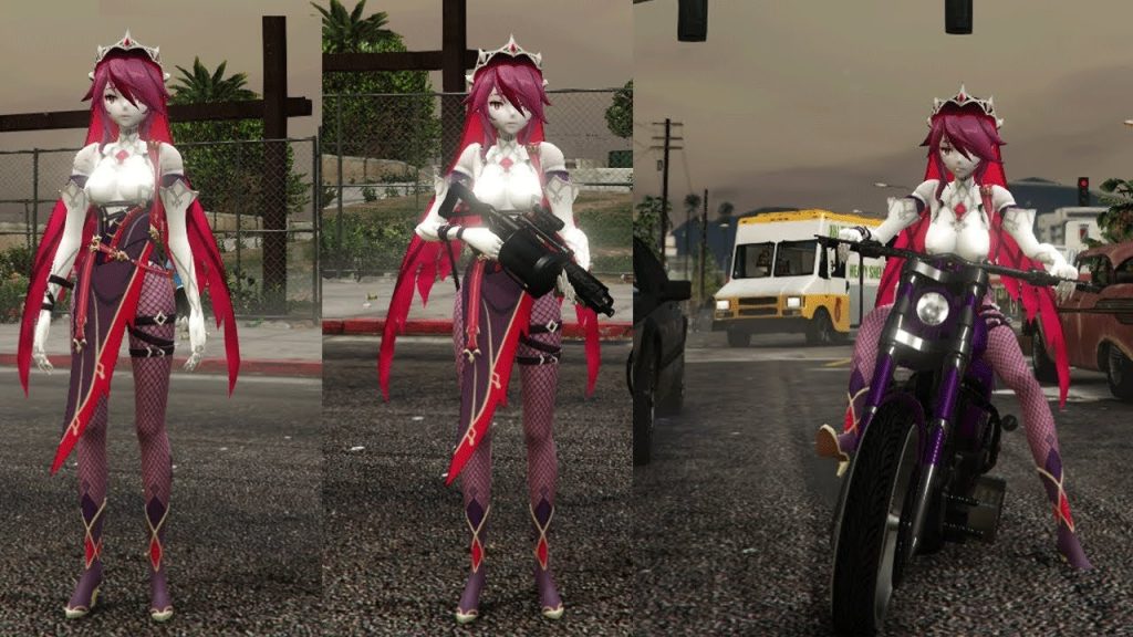 Rosaria Genshin Impact [Add-On Ped/ FiveM] 1.0