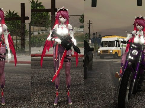 Rosaria Genshin Impact [Add-On Ped/ FiveM] 1.0
