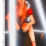 Ruffet Dress - Ellie Simple